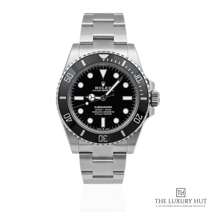 Rolex Submariner No Date Steel 41mm Black Dial Ref 124060