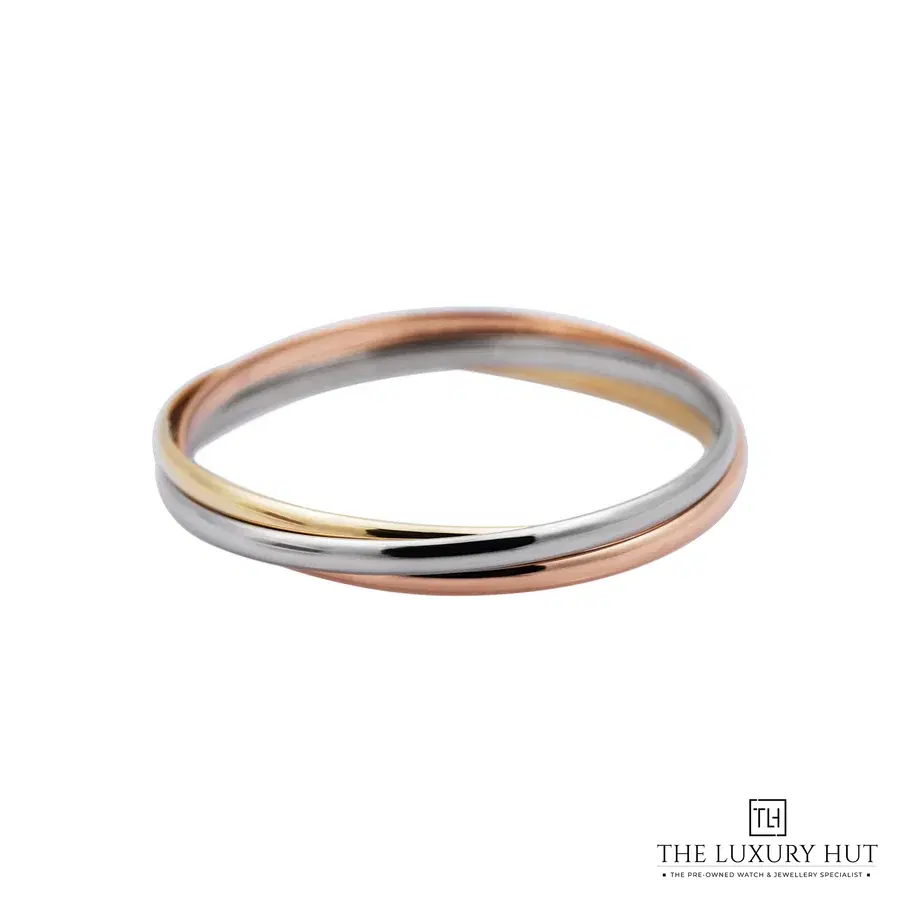 Cartier Trinity Bracelet Classic Yellow White Rose